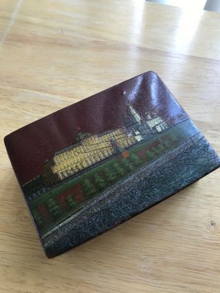 Russian Vintage Lacquer Box Moscow Kremlin 50 - 60 