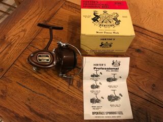 Rare Vintage Herter’s Pro 920 Spinning Reel