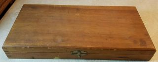 Vintage Gainsborough Grumbacher Wood Box With Old Stock Oil Paints Linseed Oil