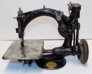 Antique 19th C Willcox & Gibbs Sewing Machine Paint Estate Found