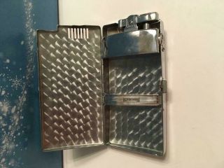 Antique,  Vintage,  Ronson,  Cigarette Case Lighter Combo,  Shape For Its Age