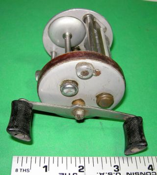 8151 1 - Vintage Lashmaster Double Spool Bait Casting Reel 1938