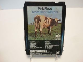 Vintage 8 Track Tape Pink Floyd Atom Heart Mother