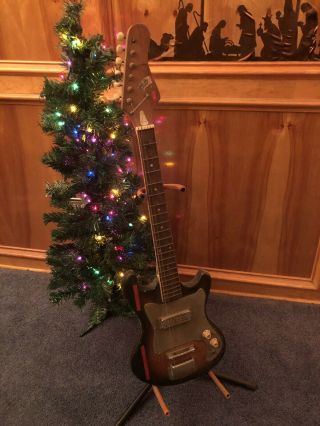Vintage Trump Guitar Electric Acoustic Fender Strat Junior