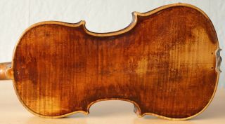 Old Violin 4/4 Geige Viola Cello Fiddle Label Antonio Guadagnini