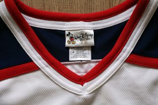 28 Mickey All Stars Walt Disney Vintage Ice Hockey Jersey Shirt Size Adult M 3