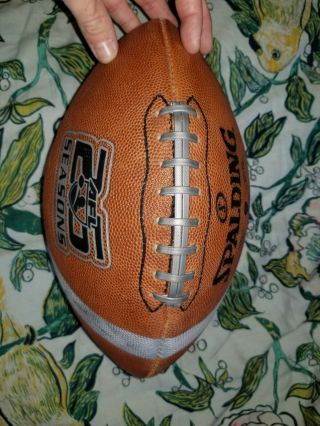 Afl Arena Football Leagua Official Game Ball Silver 25th Xxv Anniversary