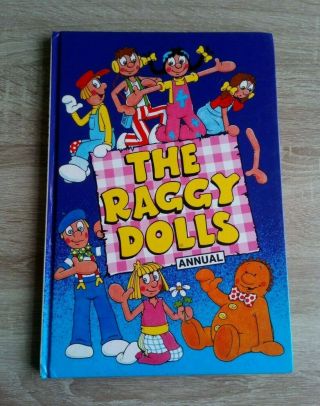 The Raggy Dolls Annual (1991) Vintage Childrens Television Hardback Very Rare