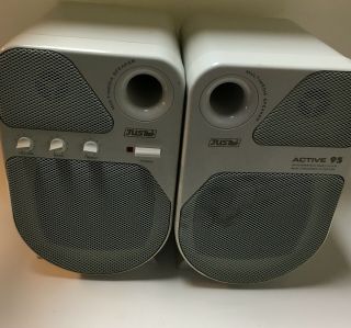 Vintage Juster Active 95a Multimedia Speakers With Integrated Amplifier