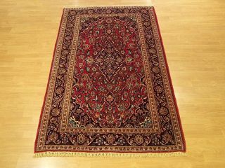 4.  2 x 6.  9 Hand Knotted Handmade Semi Antique Persian/Oriental Rug _Soft Wool 2