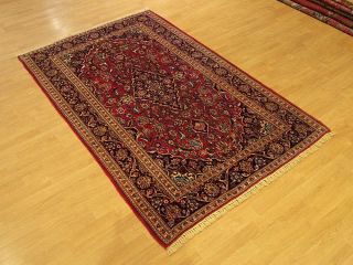4.  2 x 6.  9 Hand Knotted Handmade Semi Antique Persian/Oriental Rug _Soft Wool 3