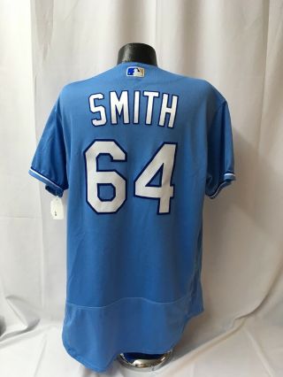Burch Smith Game Kansas City Royals Jersey Sz 48 Mlb Authenticated