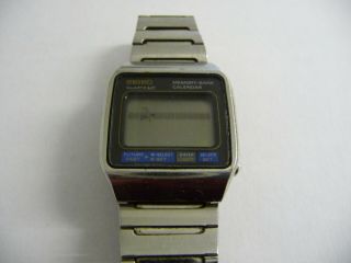 Vintage Seiko Wrist Watch; M354 - 5019 James Bond Moonraker; Digital Lcd Display