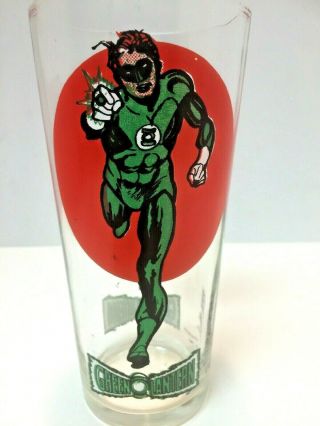 Vintage Green Lantern Pepsi Drinking Glass 1976 Series