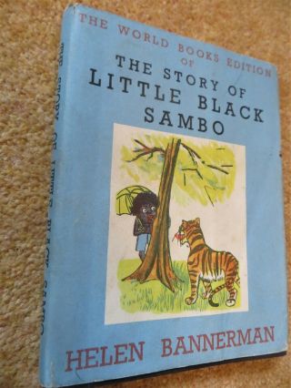 Vintage Book The Story Of Little Black Sambo Children 