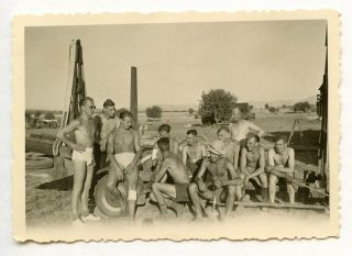 20 Vintage Photo Swimsuit Underwear Soldier Buddy Boys Men Snapshot Gay