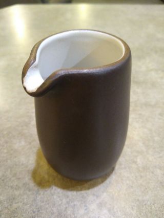Rare Edith Heath Ceramic Pottery Vintage Mid Century Small 3 1/2” Creamer -