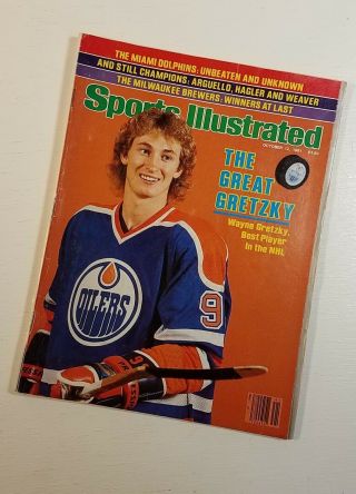 1981 Sports Illustrated Wayne Gretzky.  Oilers.  Nhl.  No Label
