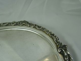 DUTCH,  solid silver TRAY,  1911,  1103gm 2