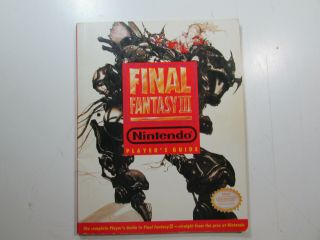 Rare Vintage Final Fantasy Iii Snes Nintendo Strategy Guide 3 Video Game