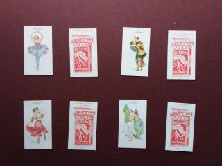 Dancing Girls Issued 1915 By Wills Scissors 23/27