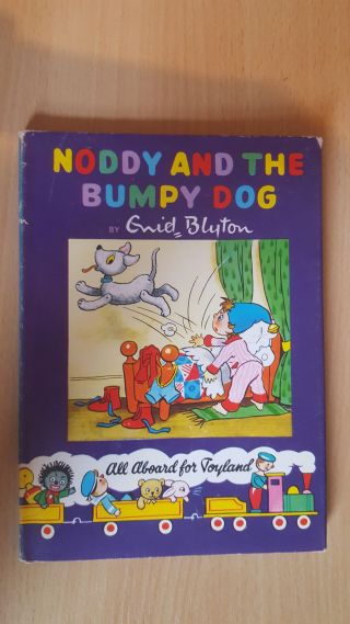 Vintage Book: Noddy And The Bumpy Dog,  Enid Blyton (sampson Low,  C1967) Vg
