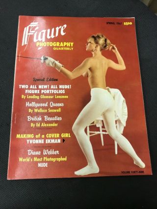 Figure Photography Quarterly Spring 1967 Diane Webber Shirley Quimbley Pin Up
