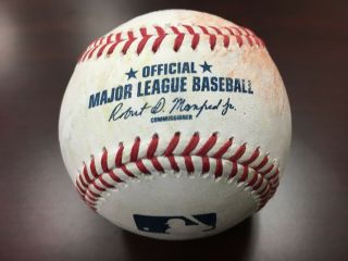 Francisco Lindor Indians Home Run Ball Game Major League Baseball 7/22/17