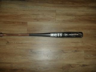 Zett Pro Status Wood Baseball Bat Authentic Giants Swallows Alex Ramirez