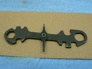 Vintage Wwii Multi Tool Combination Wrench Browning.  30 Cal No.  C68334
