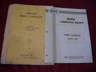 Old Vintage Bendix Tumbler Washer Parts And Service Manuals 1950 