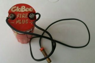 Vintage Globee Fire Plug Battery R/c Airplane Car