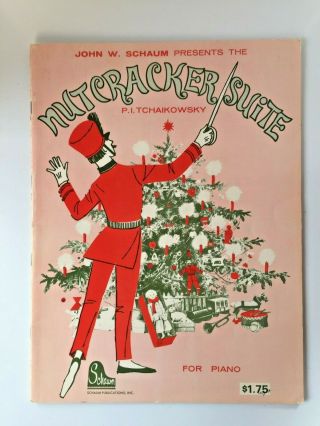 Vintage Christmas Sheet Music Nutcracker Suite John W.  Schaum 23 Page Booklet
