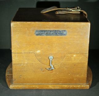 Vintage Hamilton Chronometer Wooden Case Housing
