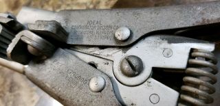 Vintage Ideal Industries Heavy Duty E - Z Wire Stripper Tool Made in USA 2