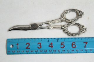 Vintage Italian Chatelaine 925 Sterling Silver Hollow Ware Wick Trimmers Nouveau