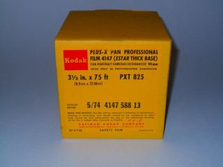 Vintage/expired Kodak 90mm 3 1/2 " X 75 