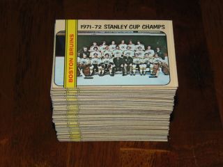 1972 - 73 Topps Hockey Card Complete Set 1 - 176 Vintage Investment