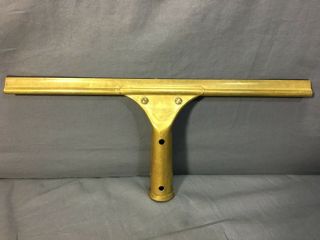 Vintage Ettore Master Squeegee Brass Steccone Products Made In Usa