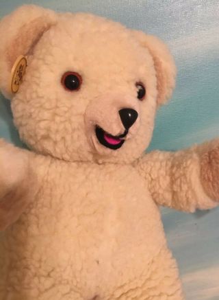 Vintage Downey Snuggle Teddy Bear Russ Berrie Lever Brothers 16”1986 W/tags