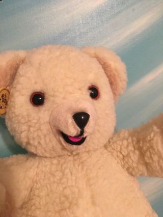 Vintage Downey Snuggle Teddy Bear Russ Berrie Lever Brothers 16”1986 W/Tags 3
