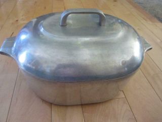 Vtg Magnalite Ghc 8 Quarts Baking Roaster With Lid Made In Usa Good Aluminum