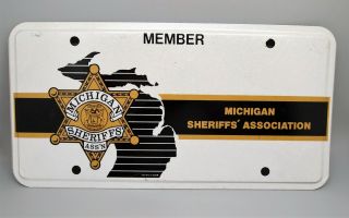 Vintage 1989 Michigan Sheriffs 