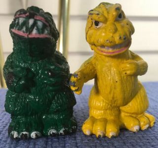 Vintage Baby Godzilla 2” Figures Unknown Date