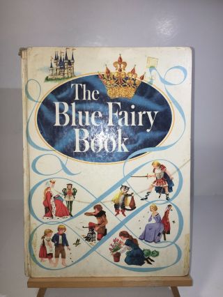 1959 The Blue Fairy Book By Andrew Lang Illustrated By Grace Clarke 1st Edition