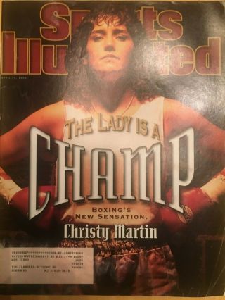 Sports Illustrated April 15,  1996 - Christy Martin
