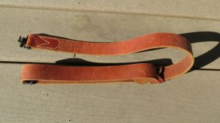 Vintage Leather Montana Sling Rifle Sling With Swivels