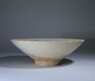 Antique Chinese Qingbai Glazed Conical Bowl Song Dynasty