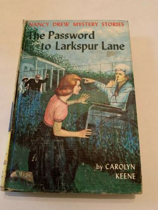 1933 Nancy Drew The Password To Larkspur Lane By Carolyn Keene Hardcover