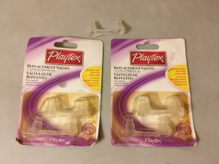 Playtex Sippy Cup Valves Seals Old Style Horizontal Vintage Cups 5 Total